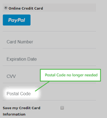 信用卡postalZip/Postal Code在信用卡海外支付中的填写